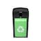 Alpine Industries 40 Gal. Steel Green All-Weather Outdoor Recycling Bin Trash Can with Mixed Circular Dome Lid ALP471-40-GS-C - alternate 9